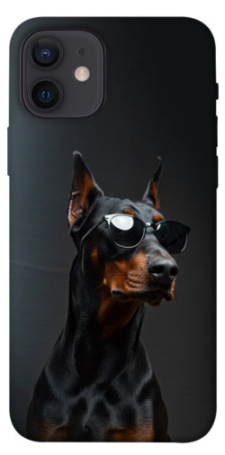 Чехол itsPrint Cool doberman для Apple iPhone 12 Pro (6.1")