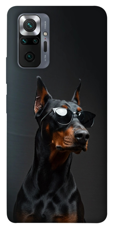 Чехол itsPrint Cool doberman для Xiaomi Redmi Note 10 Pro, животные, купить оптом с доставкой