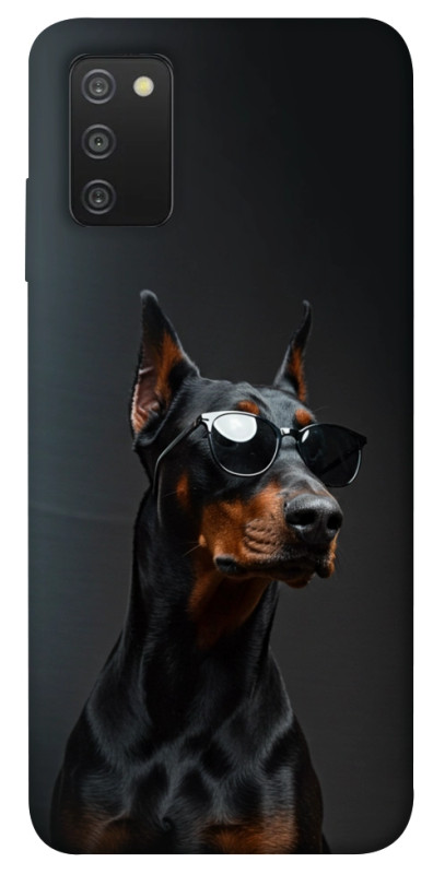 Чехол itsPrint Cool doberman для Samsung Galaxy A03s, животные, купить оптом с доставкой