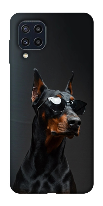 Чехол itsPrint Cool doberman для Samsung Galaxy M32, животные, купить оптом с доставкой