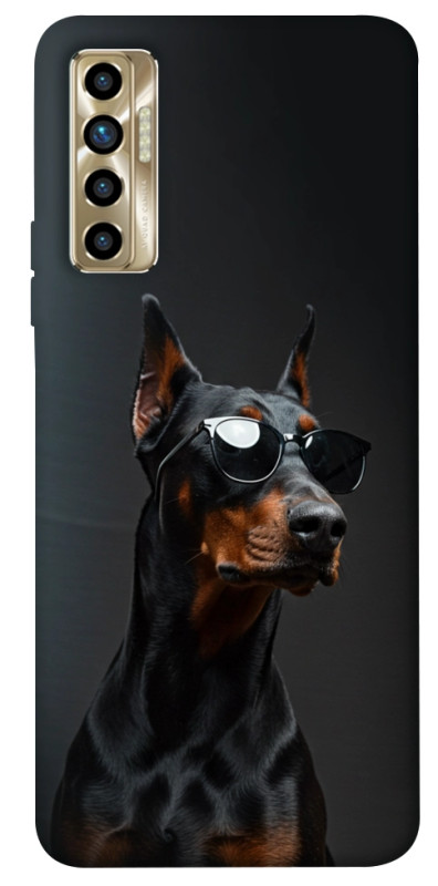 Чехол itsPrint Cool doberman для TECNO Camon 17P, животные, купить оптом с доставкой