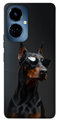 Чехол itsPrint Cool doberman для TECNO Camon 19 (CI6n) / 19 Pro (CI8n)