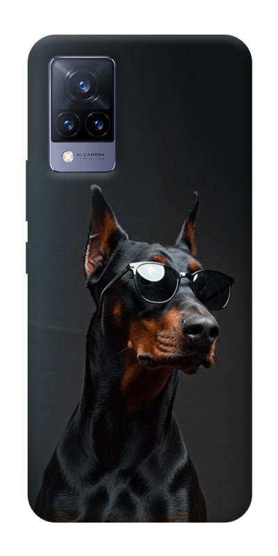 Чохол itsPrint Cool doberman для Vivo V21, тварини, купити оптом з доставкою
