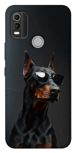Чехол itsPrint Cool doberman для Nokia C21 Plus