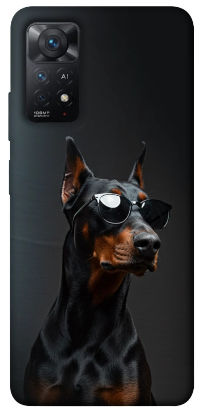 Чехол itsPrint Cool doberman для Xiaomi Redmi Note 11 Pro 4G/5G, животные, купить оптом с доставкой