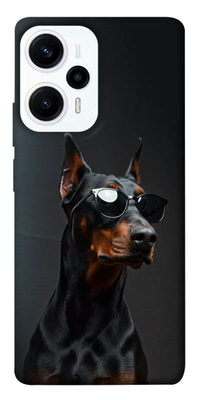Чехол itsPrint Cool doberman для Xiaomi Poco F5 / Note 12 Turbo, животные, купить оптом с доставкой