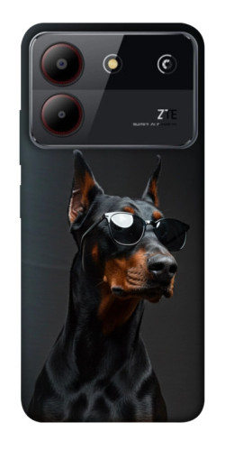 Чехол itsPrint Cool doberman для ZTE Blade A54 4G