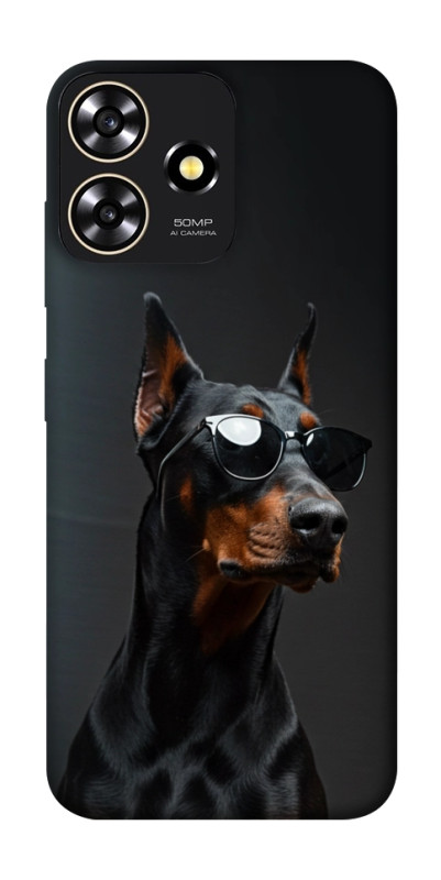 Чехол itsPrint Cool doberman для ZTE Blade A73 4G, животные, купить оптом с доставкой