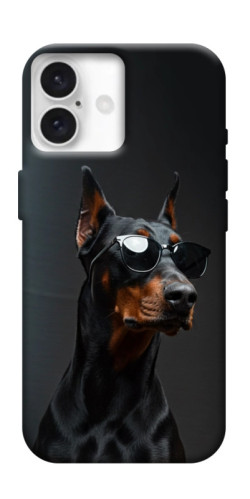 Чехол itsPrint Cool doberman для Apple iPhone 16 (6.1")