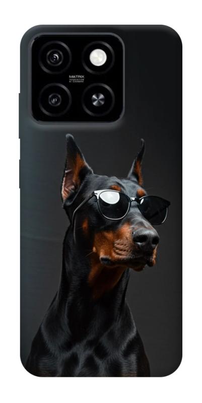 Чехол itsPrint Cool doberman для ZTE Blade A55 4G, животные, купить оптом с доставкой