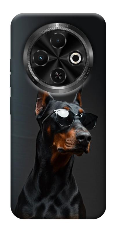 Чохол itsPrint Cool doberman для TECNO Spark 30C, тварини, купити оптом з доставкою