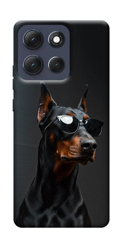 Чехол itsPrint Cool doberman для Motorola Moto G86 Power, животные, купить оптом с доставкой