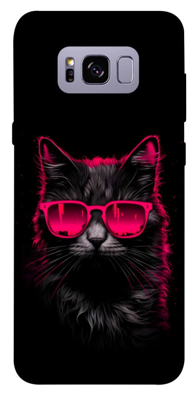 Чехол itsPrint Cyberpunk cat для Samsung G955 Galaxy S8 Plus, животные, купить оптом с доставкой