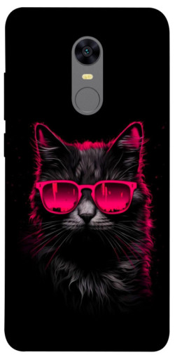 Чехол itsPrint Cyberpunk cat для Xiaomi Redmi 5 Plus / Redmi Note 5 (Single Camera)