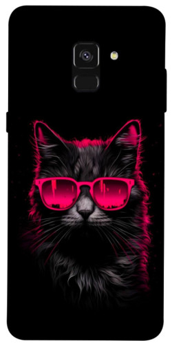 Чохол itsPrint Cyberpunk cat для Samsung A530 Galaxy A8 (2018)