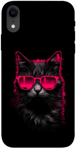 Чехол itsPrint Cyberpunk cat для Apple iPhone XR (6.1")