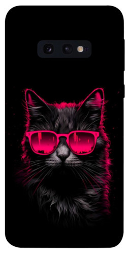 Чехол itsPrint Cyberpunk cat для Samsung Galaxy S10e