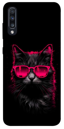 Чехол itsPrint Cyberpunk cat для Samsung Galaxy A70 (A705F)