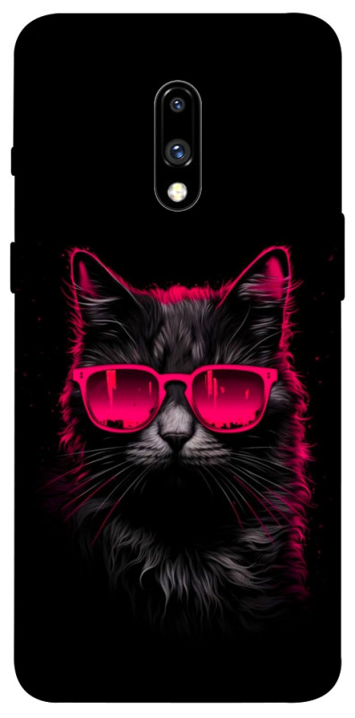 Чехол itsPrint Cyberpunk cat для OnePlus 7, животные, купить оптом с доставкой