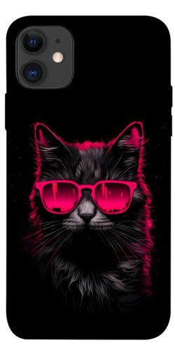 Чехол itsPrint Cyberpunk cat для Apple iPhone 11 (6.1")