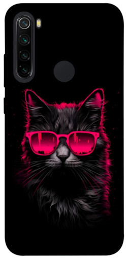 Чехол itsPrint Cyberpunk cat для Xiaomi Redmi Note 8