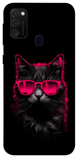 Чохол itsPrint Cyberpunk cat для Samsung Galaxy M30s / M21