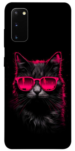 Чехол itsPrint Cyberpunk cat для Samsung Galaxy S20