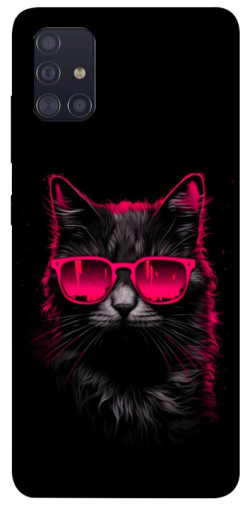 Чехол itsPrint Cyberpunk cat для Samsung Galaxy A51