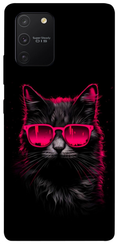 Чехол itsPrint Cyberpunk cat для Samsung Galaxy S10 Lite, животные, купить оптом с доставкой