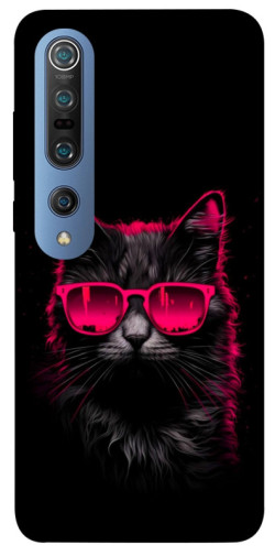 Чехол itsPrint Cyberpunk cat для Xiaomi Mi 10 / Mi 10 Pro