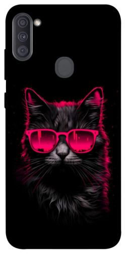 Чехол itsPrint Cyberpunk cat для Samsung Galaxy A11