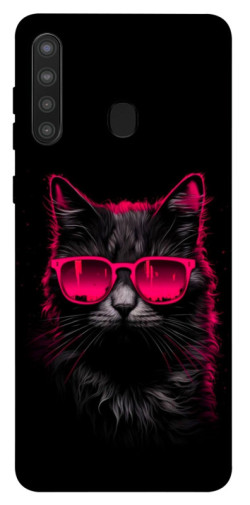 Чехол itsPrint Cyberpunk cat для Samsung Galaxy A21