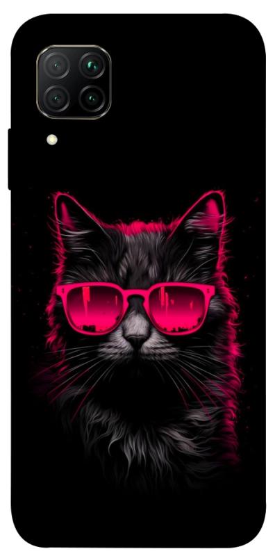 Чехол itsPrint Cyberpunk cat для Huawei P40 Lite, животные, купить оптом с доставкой