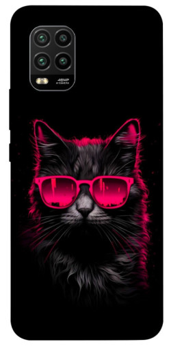 Чехол itsPrint Cyberpunk cat для Xiaomi Mi 10 Lite