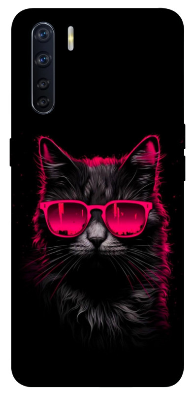 Чехол itsPrint Cyberpunk cat для Oppo A91, животные, купить оптом с доставкой