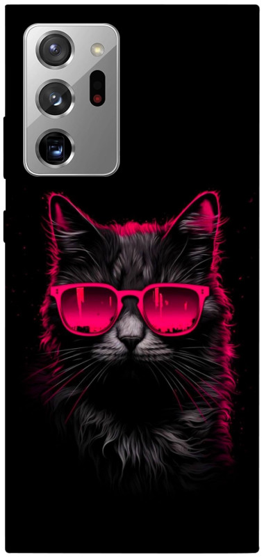 Чехол itsPrint Cyberpunk cat для Samsung Galaxy Note 20 Ultra, животные, купить оптом с доставкой