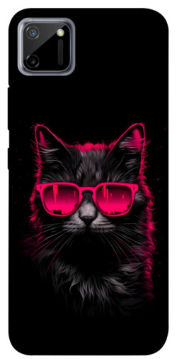 Чехол itsPrint Cyberpunk cat для Realme C11