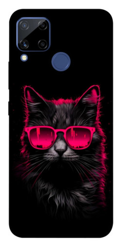 Чехол itsPrint Cyberpunk cat для Realme C15