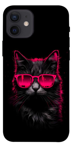 Чехол itsPrint Cyberpunk cat для Apple iPhone 12 Pro (6.1")