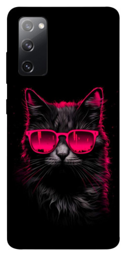 Чехол itsPrint Cyberpunk cat для Samsung Galaxy S20 FE