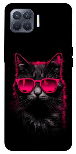Чехол itsPrint Cyberpunk cat для Oppo Reno 4 Lite