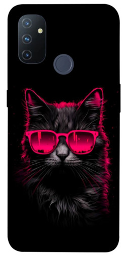 Чехол itsPrint Cyberpunk cat для OnePlus Nord N100