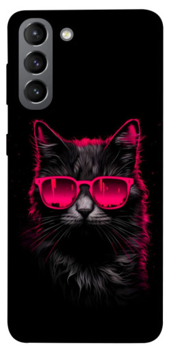 Чехол itsPrint Cyberpunk cat для Samsung Galaxy S21