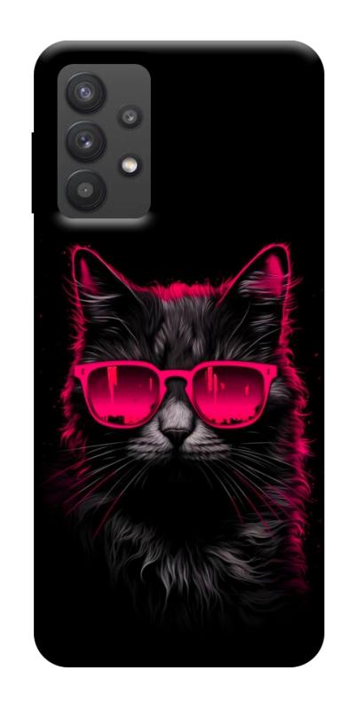 Чехол itsPrint Cyberpunk cat для Samsung Galaxy A32 (A326B) 5G, животные, купить оптом с доставкой