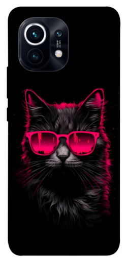 Чехол itsPrint Cyberpunk cat для Xiaomi Mi 11