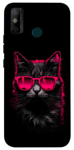 Чехол itsPrint Cyberpunk cat для TECNO Spark 6 Go
