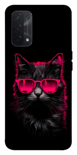 Чехол itsPrint Cyberpunk cat для Oppo A54 4G