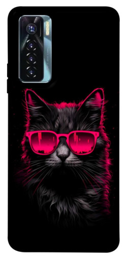 Чехол itsPrint Cyberpunk cat для TECNO Camon 17 Pro