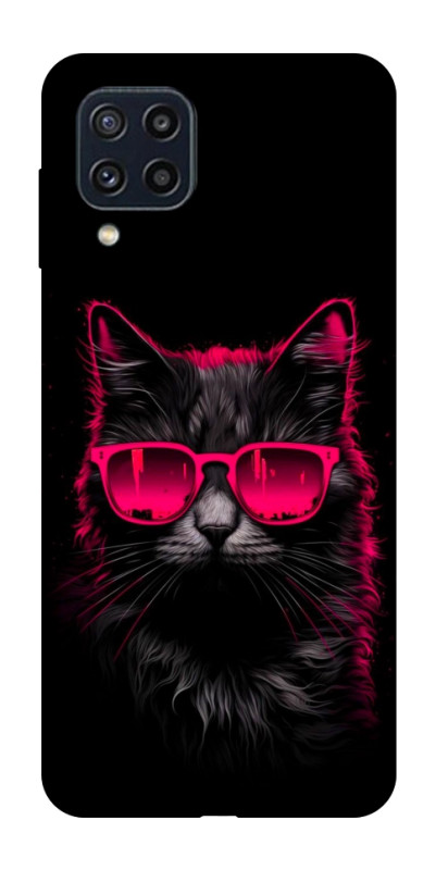 Чехол itsPrint Cyberpunk cat для Samsung Galaxy M32, животные, купить оптом с доставкой