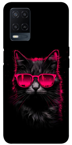 Чехол itsPrint Cyberpunk cat для Oppo A16s / A16